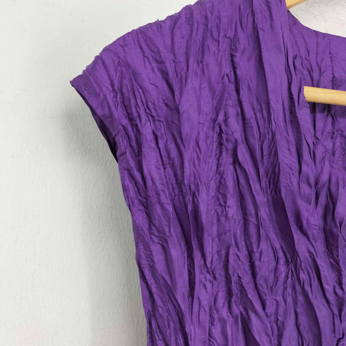 イッセイミヤケメン ISSEY MIYAKE MEN 90S 97AW カラフルボタン プリーツ シワ加工 ジレ ベスト メンズ JPN:L