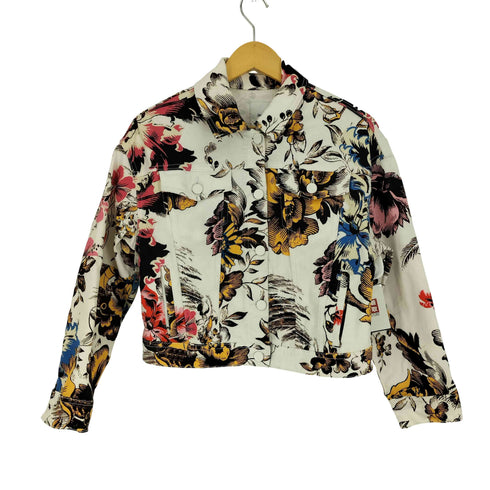 デシグアル Desigual ハワイアンフラワー ジャケット レディース import:S