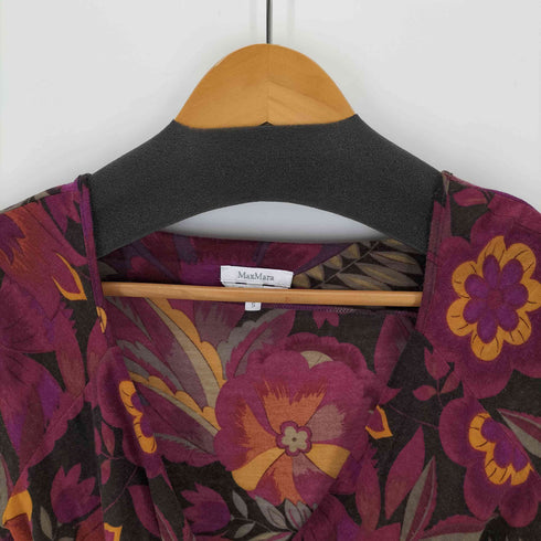 マックスマーラ MAX MARA 白タグ イタリア製 カシュクールトップス レディース import:S
