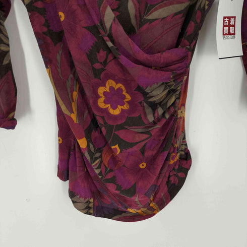 マックスマーラ MAX MARA 白タグ イタリア製 カシュクールトップス レディース import:S