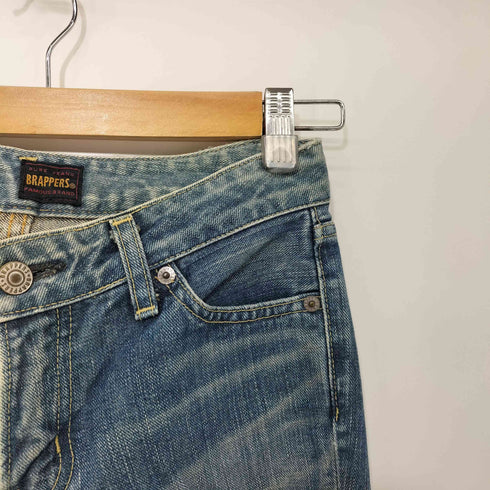 ブラッパーズ BRAPPERS Y2K ローライズセミフレアパンツ レディース