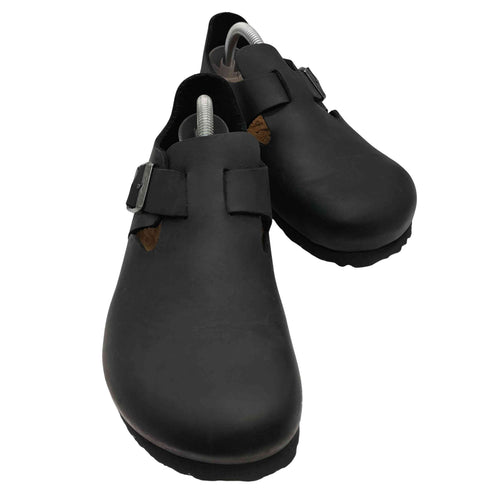 ビルケンシュトック BIRKENSTOCK LONDON オイルド ナチュラル レザー シューズ レディース JPN:24.5