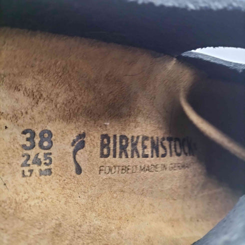 ビルケンシュトック BIRKENSTOCK LONDON オイルド ナチュラル レザー シューズ レディース JPN:24.5
