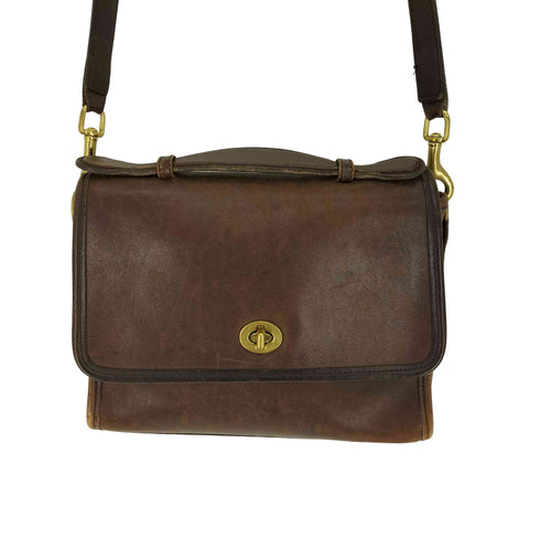 コーチ COACH 90s ショルダー レザー バッグ レディース