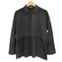 イッセイミヤケペルマネンテ ISSEY MIYAKE PERMANENTE 90S 96AW パネルチェック シアー スキッパー シャツ レディース JPN:M
