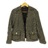 ザラ ZARA 総柄 ジャケット ツイード ブレザー レディース JPN:XS