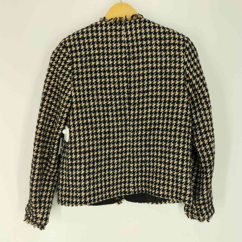 ザラ ZARA 総柄 ジャケット ツイード ブレザー レディース JPN:XS
