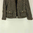 ザラ ZARA 総柄 ジャケット ツイード ブレザー レディース JPN:XS