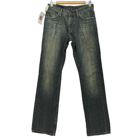 トミーヒルフィガー TOMMY HILFIGER 00s Y2K ブーツカット フレア ローライズ デニム メンズ 30/32