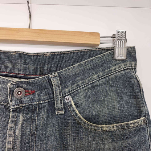 トミーヒルフィガー TOMMY HILFIGER 00s Y2K ブーツカット フレア ローライズ デニム メンズ 30/32