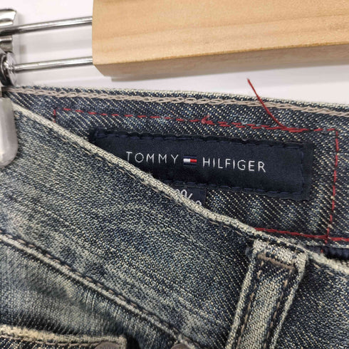 トミーヒルフィガー TOMMY HILFIGER 00s Y2K ブーツカット フレア ローライズ デニム メンズ 30/32