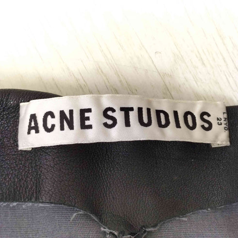 アクネストゥディオズ ACNE STUDIOS PSS13 レザースキニーパンツ レディース 34
