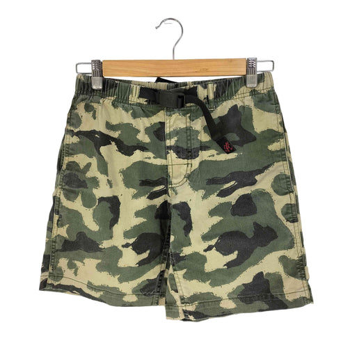 グラミチ GRAMICCI G-SHORTS カモ柄ジップショーツ メンズ JPN:S