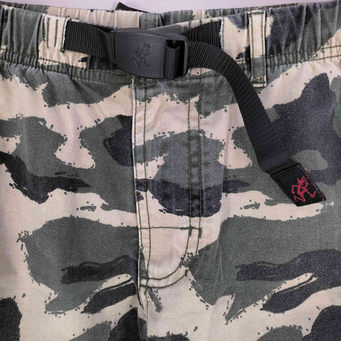 グラミチ GRAMICCI G-SHORTS カモ柄ジップショーツ メンズ JPN:S