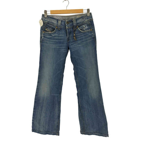 ディーゼル DIESEL LAMBRY ローライズフレアデニム Y2K レディース 26/32