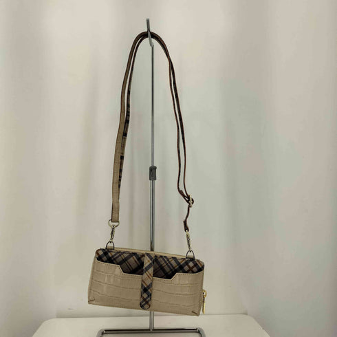 キンロックバイキンロックアンダーソン KINLOCH ANDERSON ショルダー付 クロコ型押し ウオレットバッグ レディース
