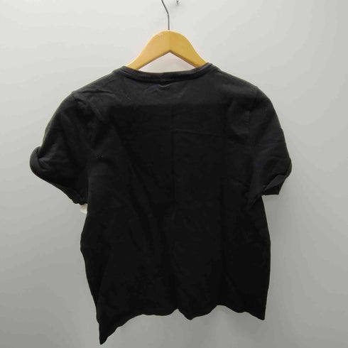 カルバンクライン CALVIN KLEIN ロゴ クロップド S/S Tシャツ ピチT レディース import:M