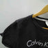 カルバンクライン CALVIN KLEIN ロゴ クロップド S/S Tシャツ ピチT レディース import:M