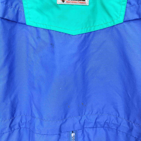 コロンビアスポーツウェア Columbia Sportswear 90s 袖 企業ロゴ 刺繍 アノラックパーカー メンズ