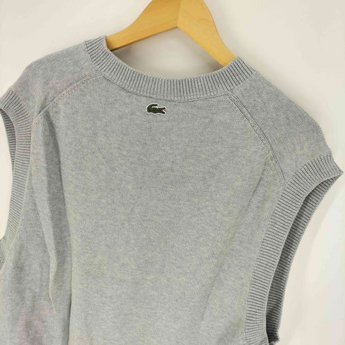 ラコステ LACOSTE RELAXED FIT クラシックVネックニットベスト メンズ import:L