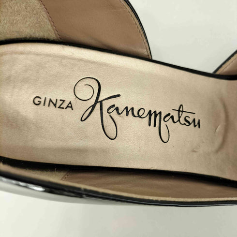 ギンザカネマツ 銀座かねまつ GINZA kanematsu エナメル ヒール パンプス レディース 23 1/2