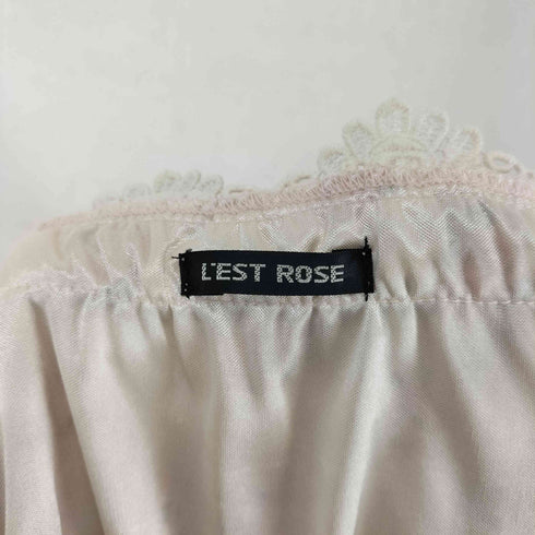 L'EST ROSE 花柄レースブラウス sweet レディース 2