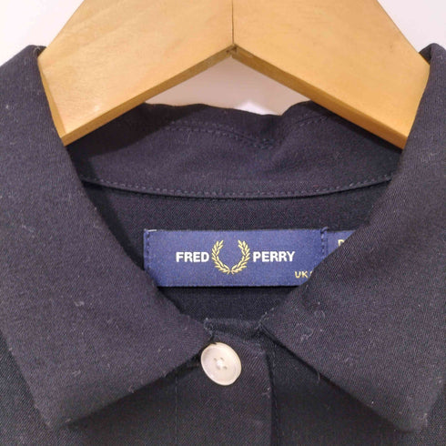 フレッドペリー FRED PERRY プリーツバックシャツドレス レディース JPN:36