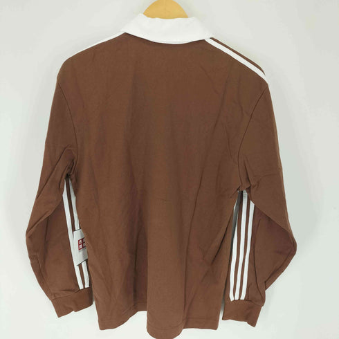 アディダスオリジナルス adidas Originals トレフォイルロゴ L/S ラガーシャツ メンズ M