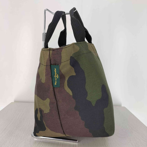 エルベシャプリエ Herve Chapelier カモ 舟形 トートバッグ レディース