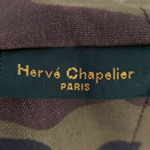 エルベシャプリエ Herve Chapelier カモ 舟形 トートバッグ レディース