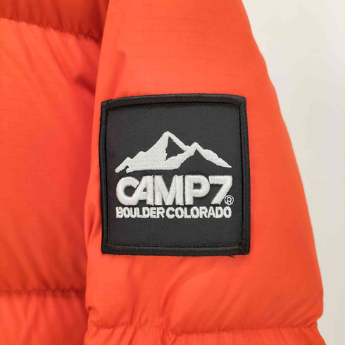 キャンプセブン CAMP7 リップストップ プレミアム グース ダウン ジャケット メンズ JPN:L