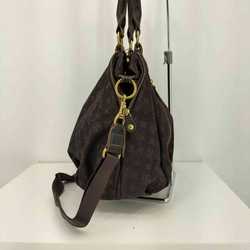 ラシット russet 2WAY モノグラム柄 ナイロン ハンドバッグ レディース