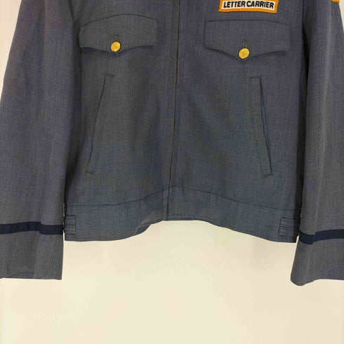 50~70S U.S MAIL LETTER CARRIER UNIFORM 棒TALONジップ ポストマンジャケット メンズ US:40