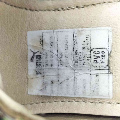 プーマ PUMA RUDOLF DASSLER イタリア製 スエード レザースニーカー レディース JPN:24