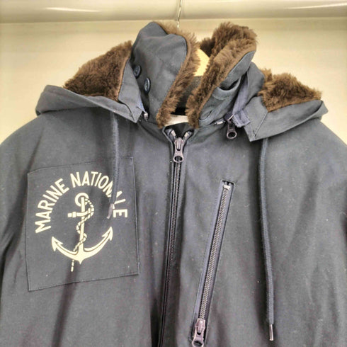 MARINE NATIONALE U.T.A.H フードジャケット メンズ