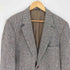 スタッフォード STAFFORD 80S USA製 Harris Tweed 100%ウール 胡桃ボタン チェック柄 2B テーラードジャケット メンズ