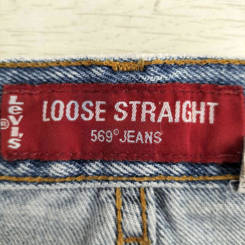 リーバイス Levis 00s 569 LOOSE STRAIGHT FIT ボタン裏324刻印 00569-4892 メンズ W38 L32