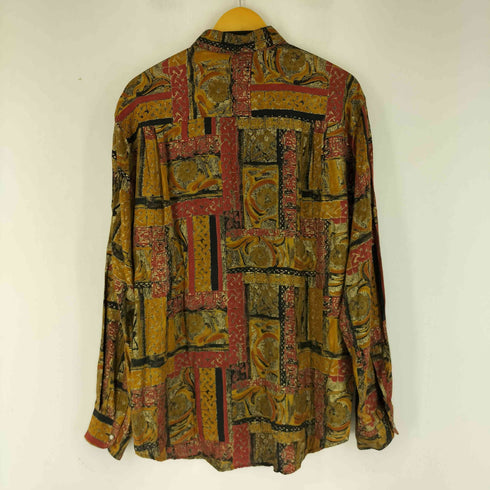 80S at all Hazards 総柄 L/S シャツ メンズ