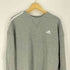 アディダス adidas エッセンシャルズ プラス ルーズフィット スリーストライプス フレンチテリー スウェットトレーナー メンズ JPN:XL