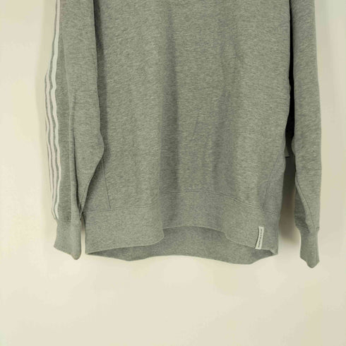 アディダス adidas エッセンシャルズ プラス ルーズフィット スリーストライプス フレンチテリー スウェットトレーナー メンズ JPN:XL