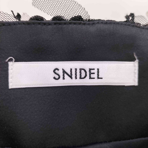 スナイデル snidel シャーリングチュールタイトスカート レディース JPN:1