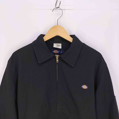 ディッキーズ Dickies メキシコ製 KOOLS VILLE TATTO PARLOR コラボ ロゴプリント ジップアップ ワークジャケット メンズ import:M