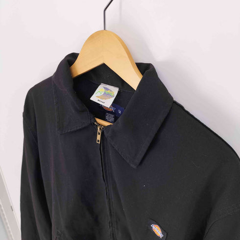 ディッキーズ Dickies メキシコ製 KOOLS VILLE TATTO PARLOR コラボ ロゴプリント ジップアップ ワークジャケット メンズ import:M