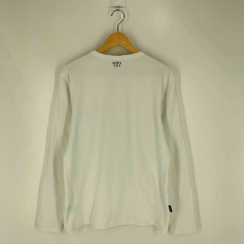 アヴィレックス AVIREX TERECO HENRY NECK LONG SLEEVE T-SHIRT メンズ JPN:XL