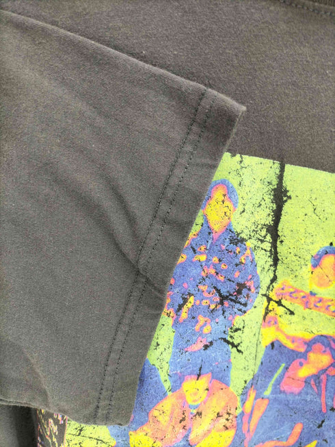 アーティストプリントクルーネックTシャツ レディース