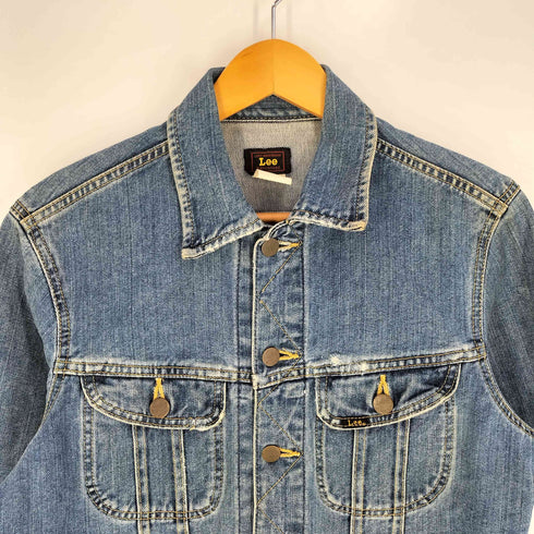 リー Lee 0411 赤タグ復刻 デニムトラッカージャケット レディース import:L
