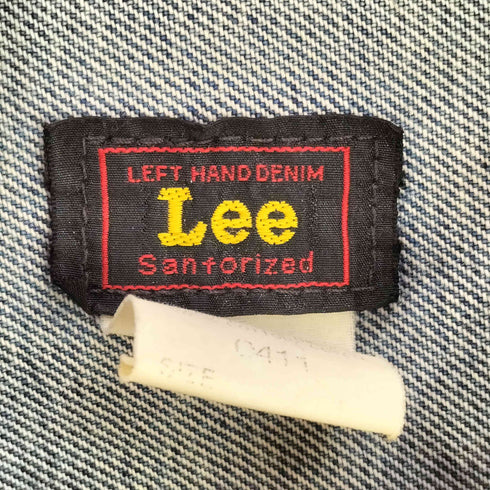 リー Lee 0411 赤タグ復刻 デニムトラッカージャケット レディース import:L