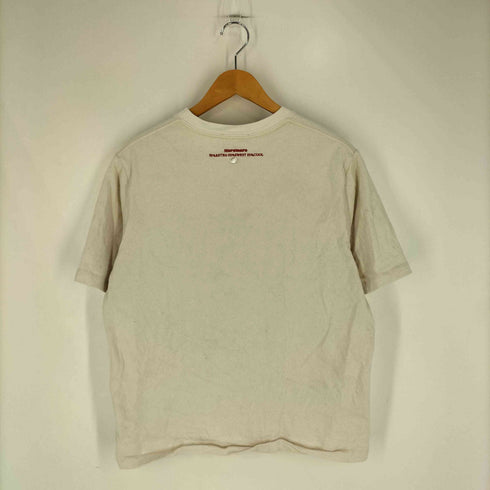 Moromoro キャラクター ネコ クルーネックTシャツ レディース JPN:L