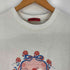 Moromoro キャラクター ネコ クルーネックTシャツ レディース JPN:L