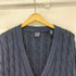 ギャップ Gap 00S OLD ラミーコットンケーブルカーディガン メンズ import:S